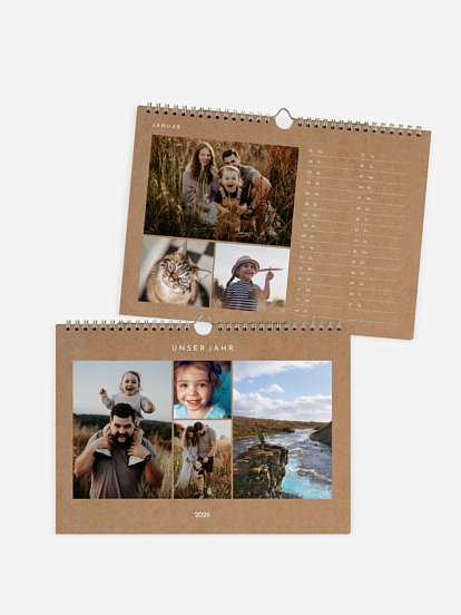 Wandkalender Minimalistic