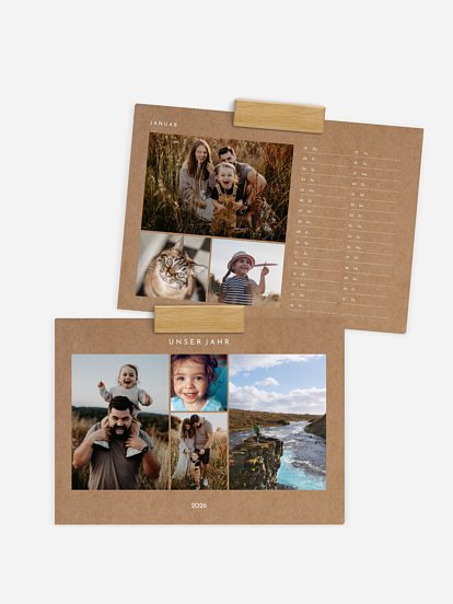 Wandkalender Minimalistic