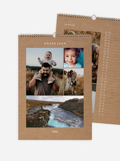 Wandkalender Minimalistic