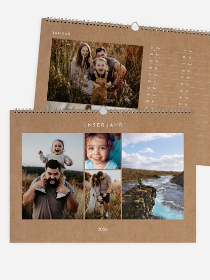 Wandkalender Minimalistic