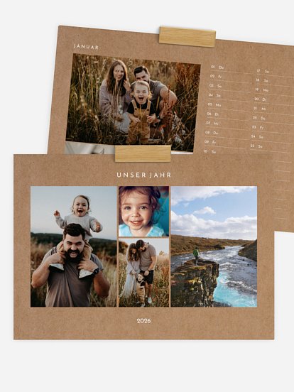 Wandkalender Minimalistic