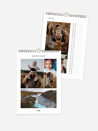 Wandkalender Minimalistic