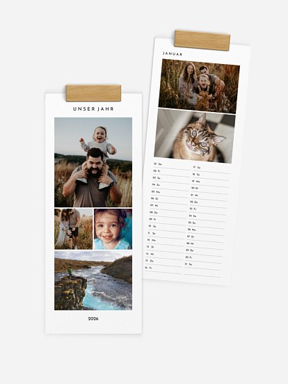 Wandkalender Minimalistic