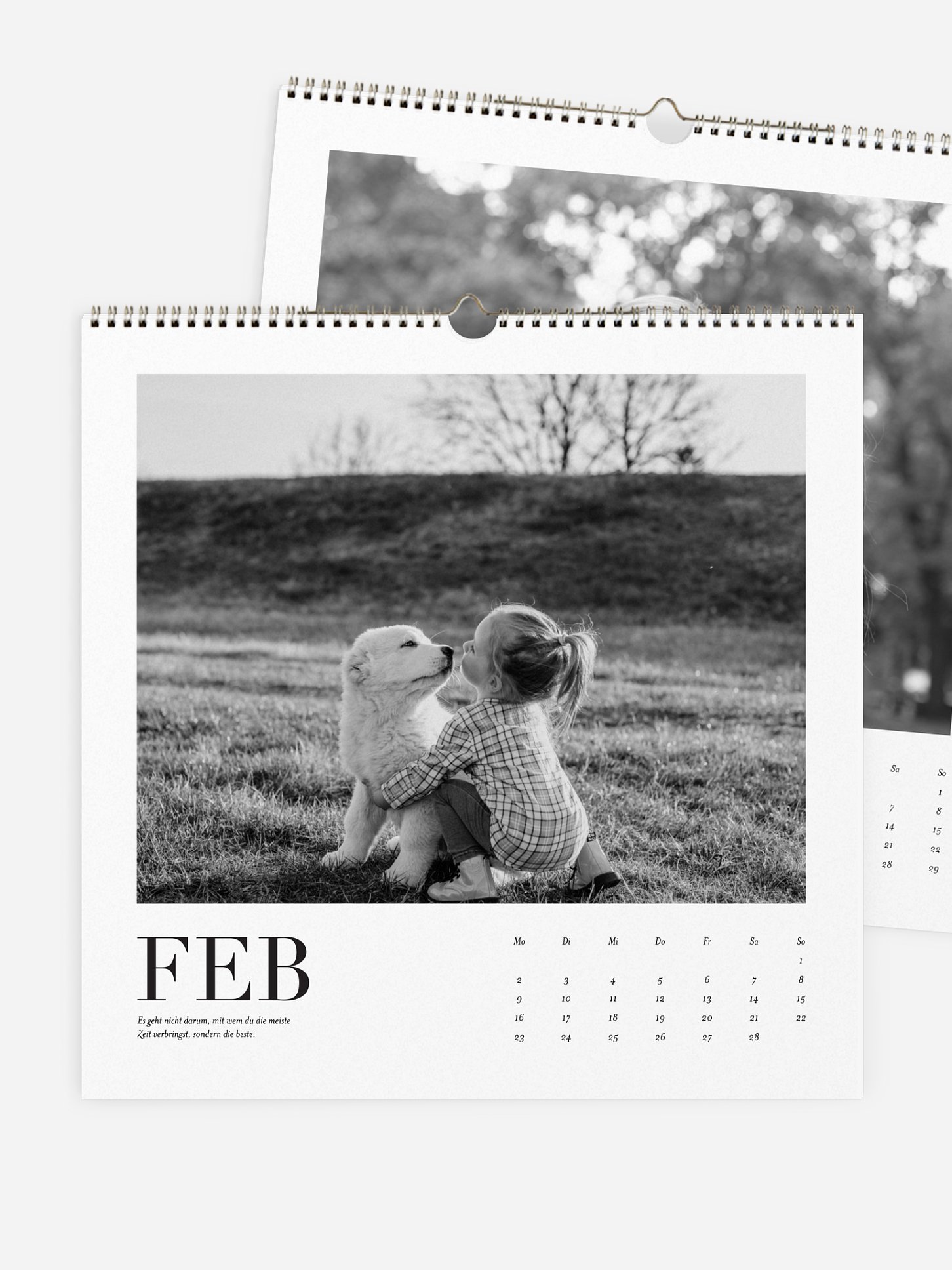 Wandkalender Colourless