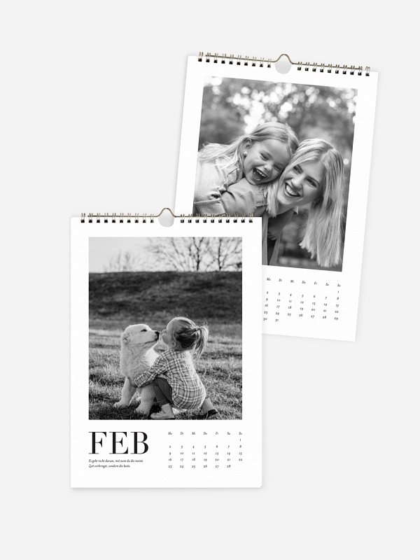 Wandkalender Colourless
