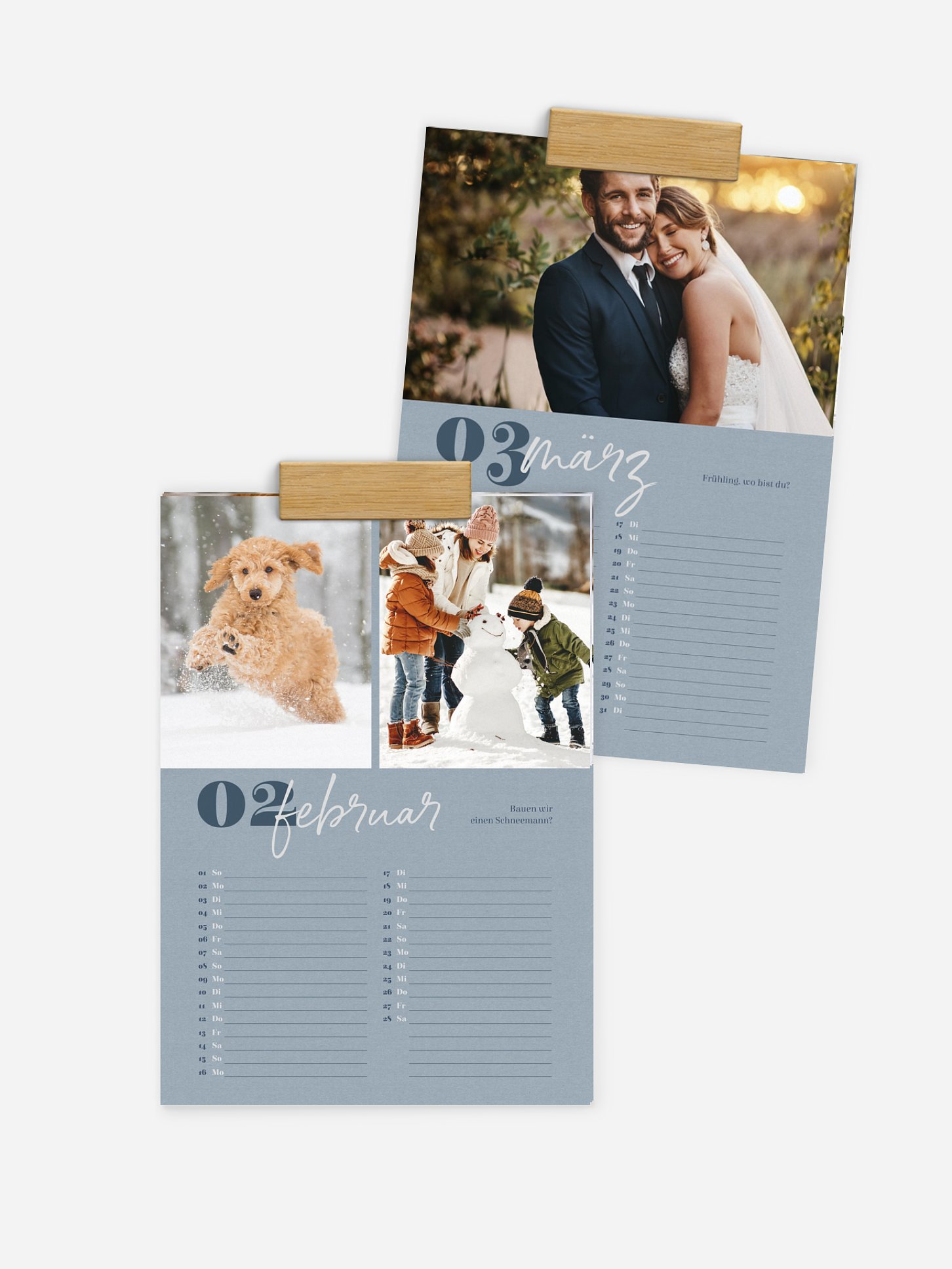 Wandkalender Through the Year