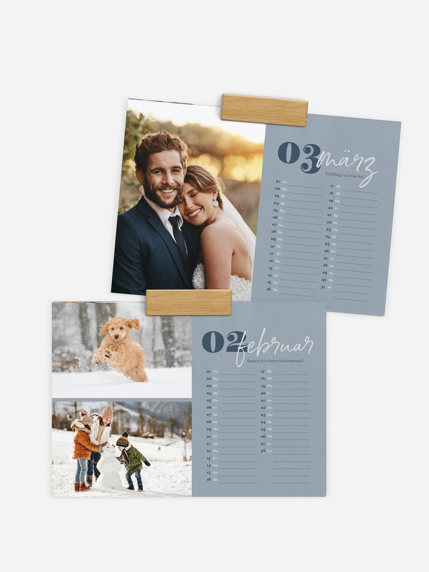 Wandkalender Through the Year