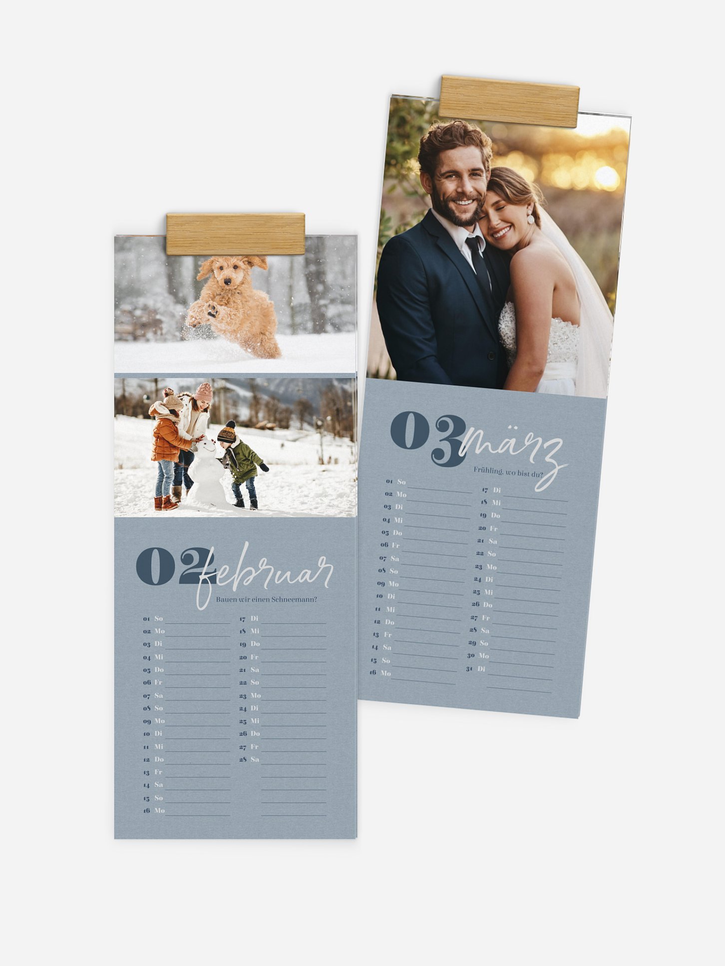 Wandkalender Through the Year