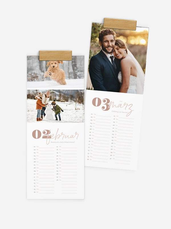 Wandkalender Through the Year