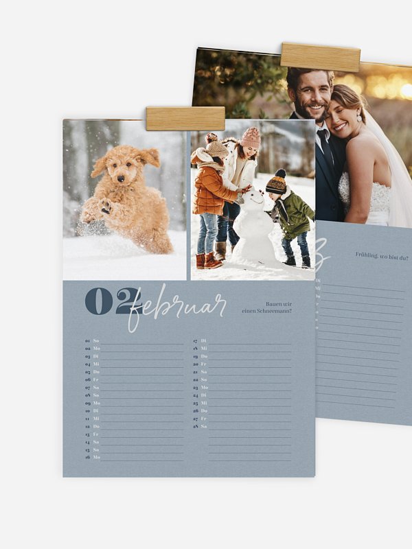 Wandkalender Through the Year