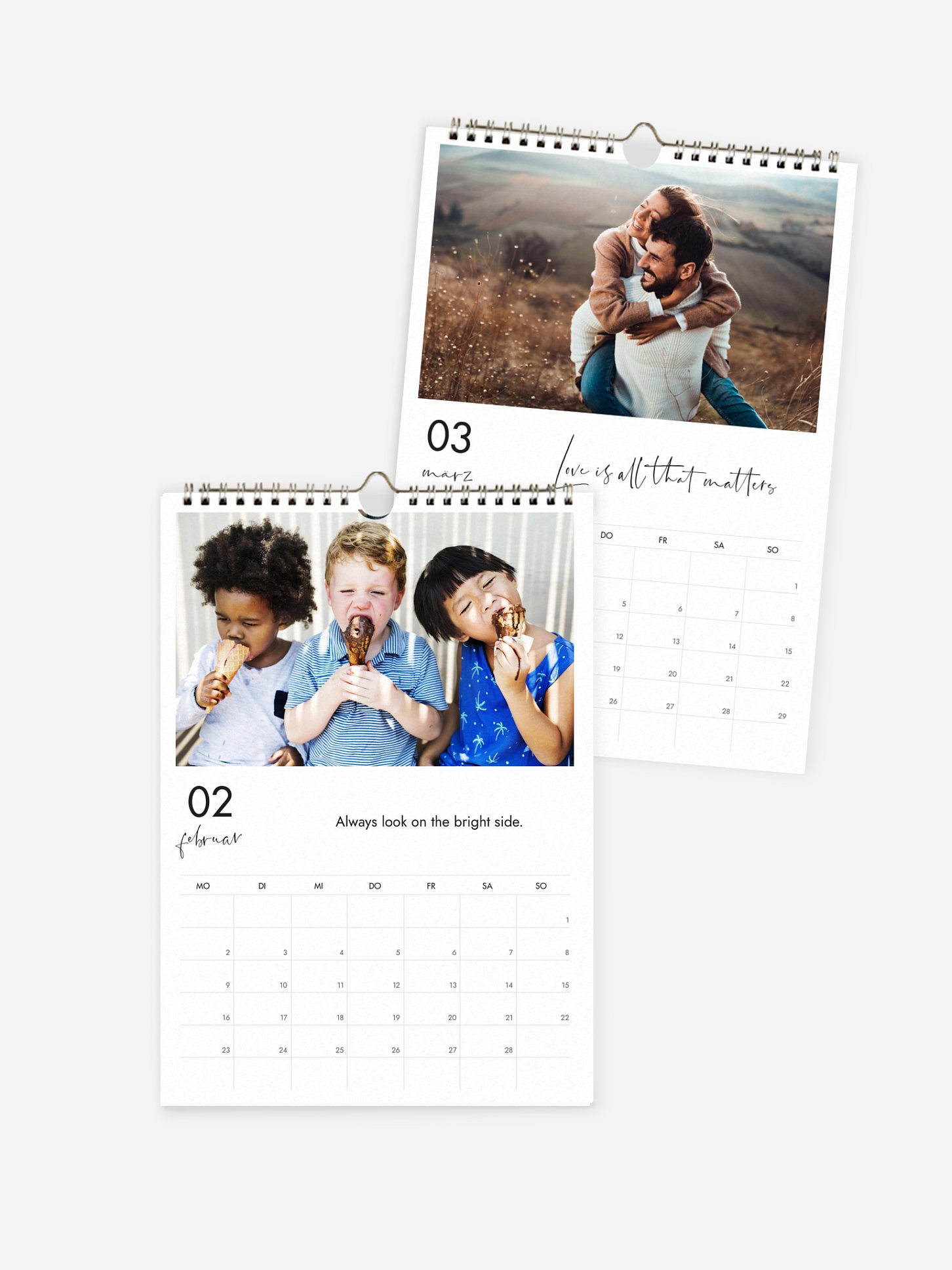 Wandkalender Große Worte