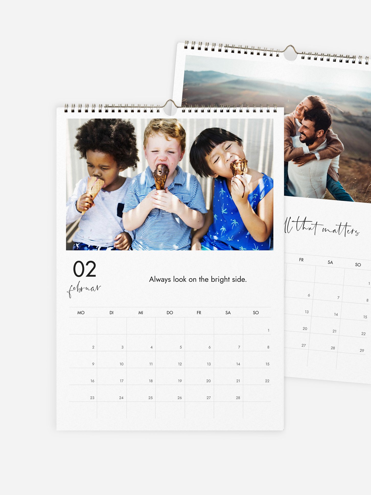 Wandkalender Große Worte