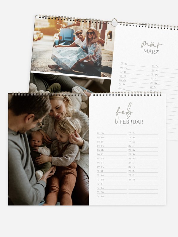 Wandkalender Unsere Zeit