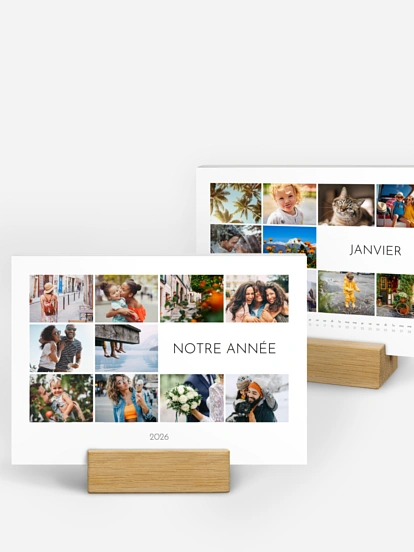 Calendrier Mosaïque du bonheur