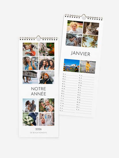Calendrier mural Mosaïque du bonheur