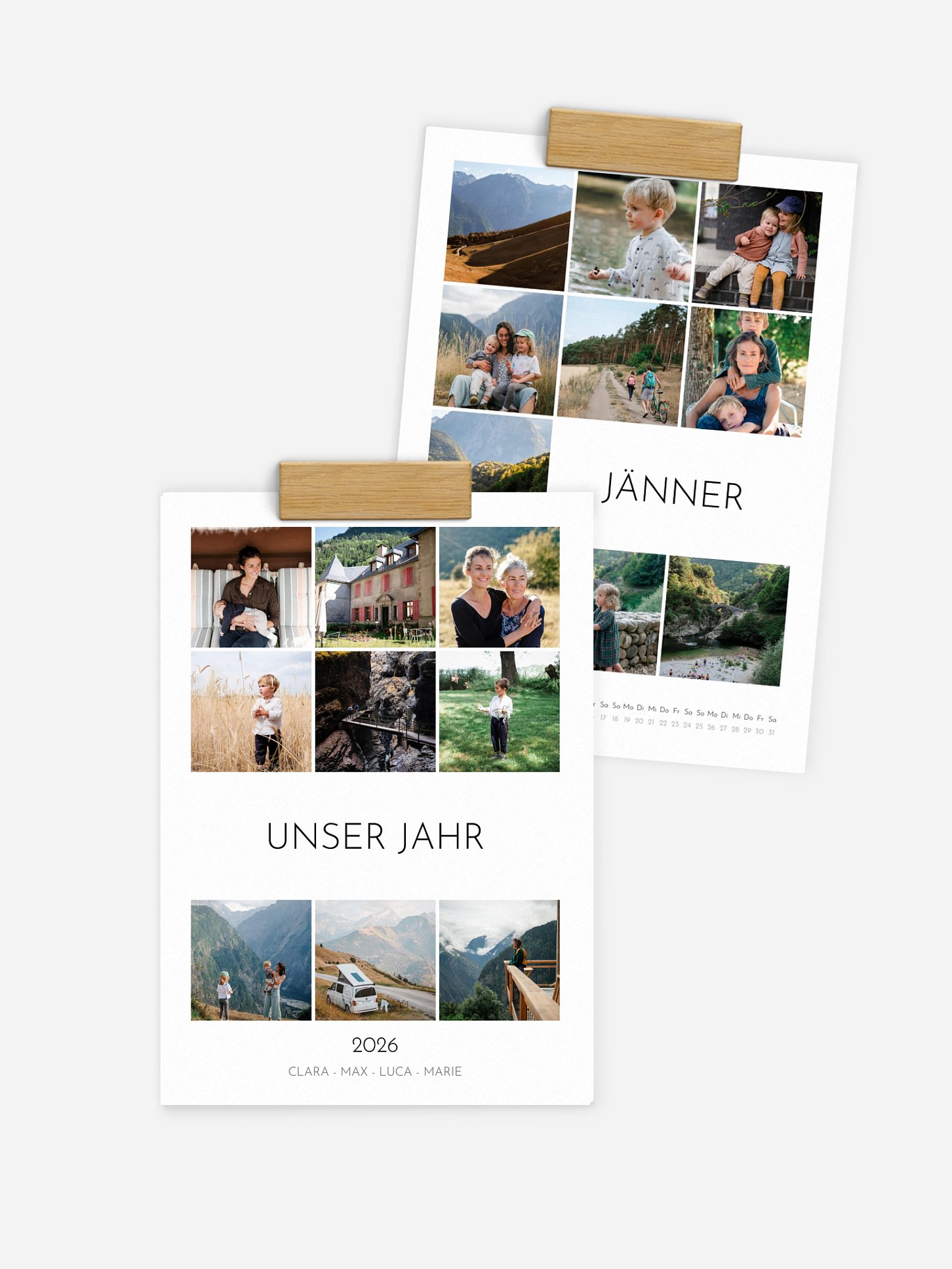 Wandkalender Glücksmosaik