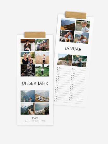 Wandkalender Glücksmosaik