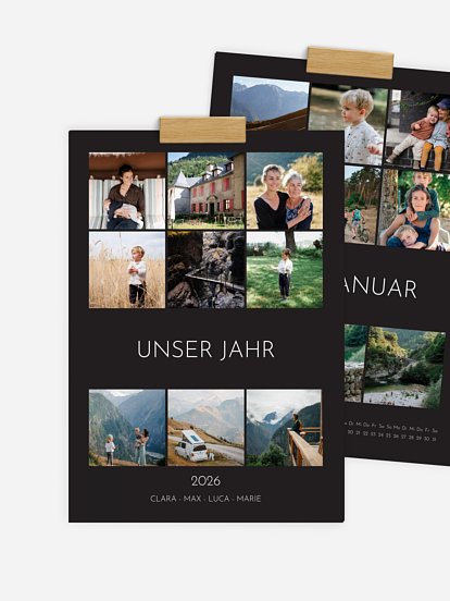 Wandkalender Glücksmosaik