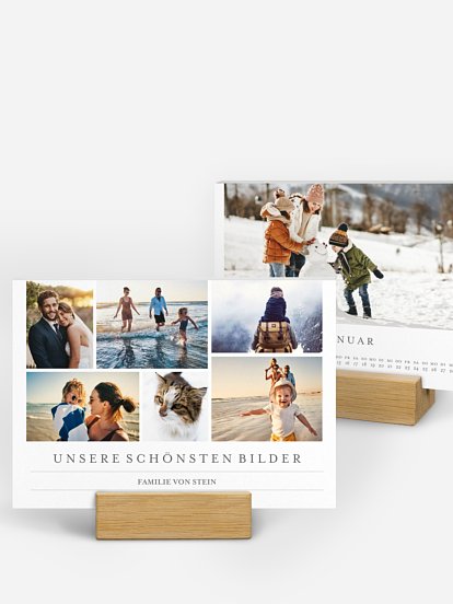 Tischkalender Happy Collection