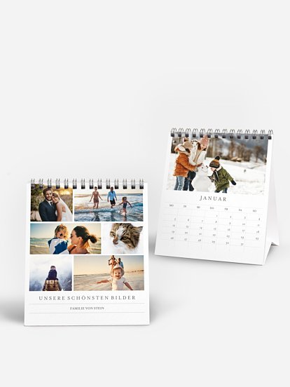 Tischkalender Happy Collection