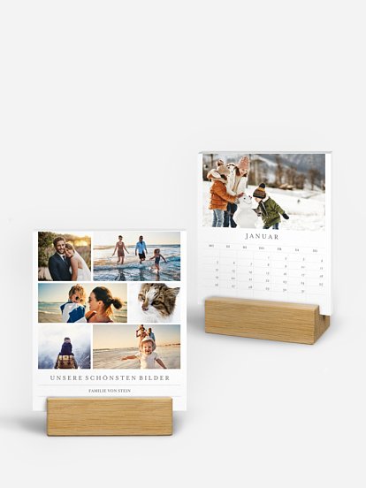 Tischkalender Happy Collection