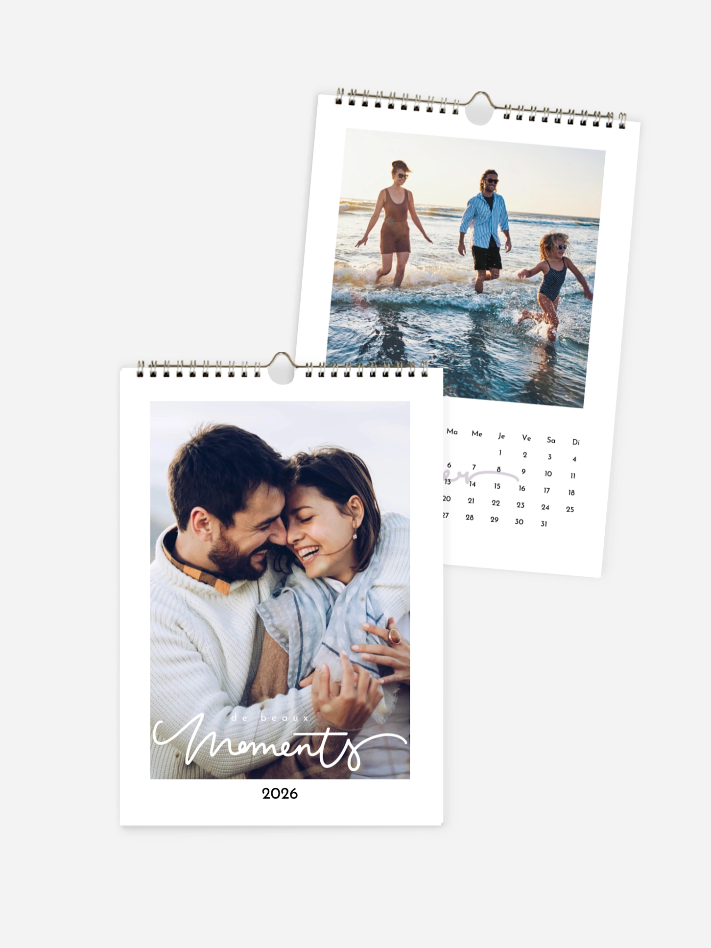 Calendrier mural Note contemporaine