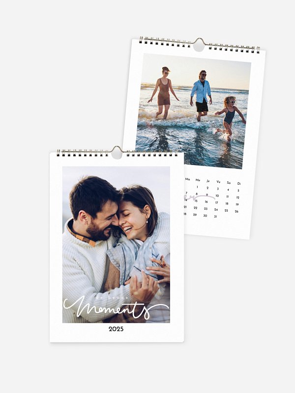Calendrier mural Note contemporaine