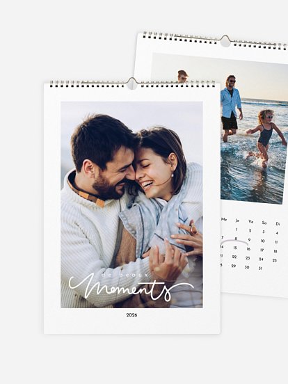 Calendrier mural Note contemporaine
