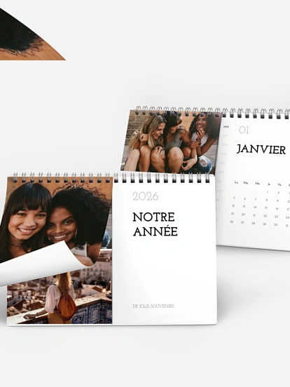 Calendrier Commençons l'année