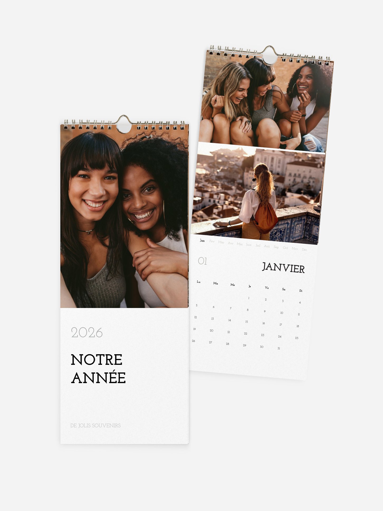 Calendrier mural Commençons l'année