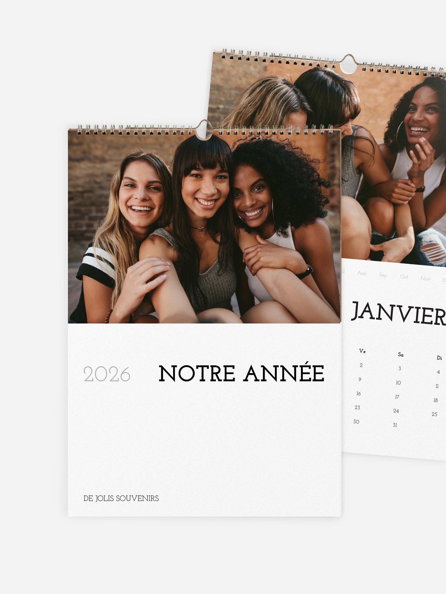 Calendrier mural Commençons l'année