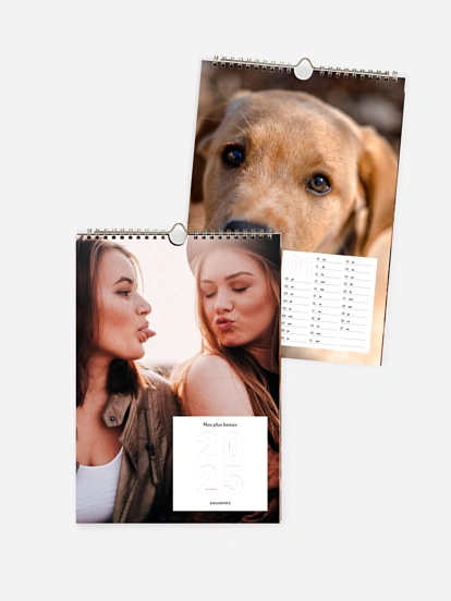 Calendrier mural Une année en photo