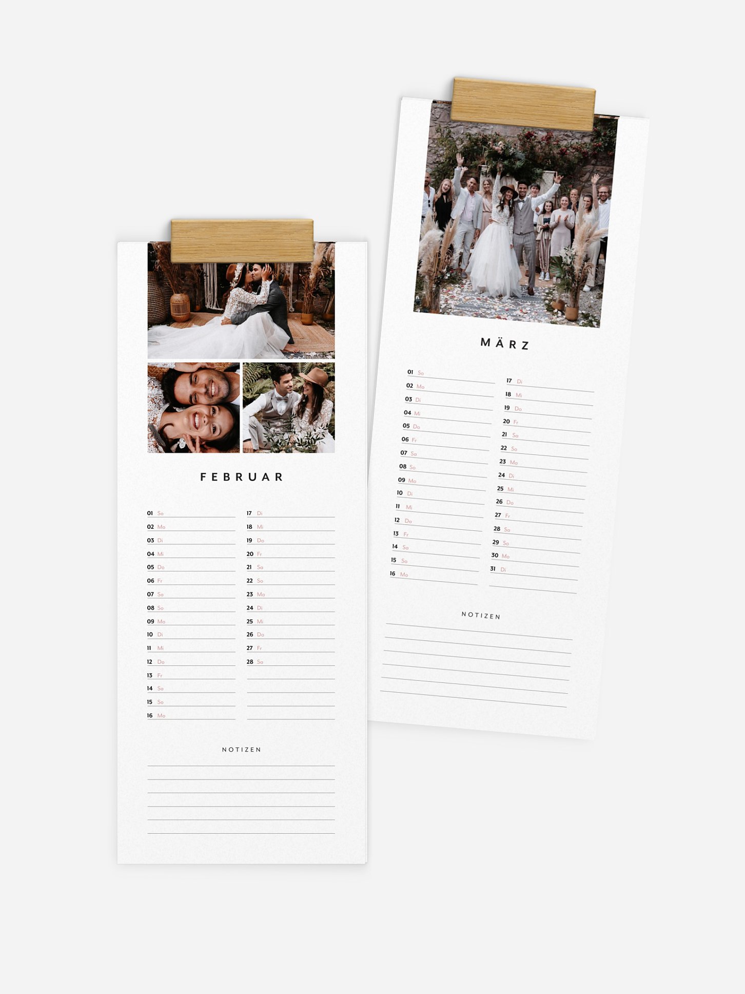 Wandkalender New Beginnings