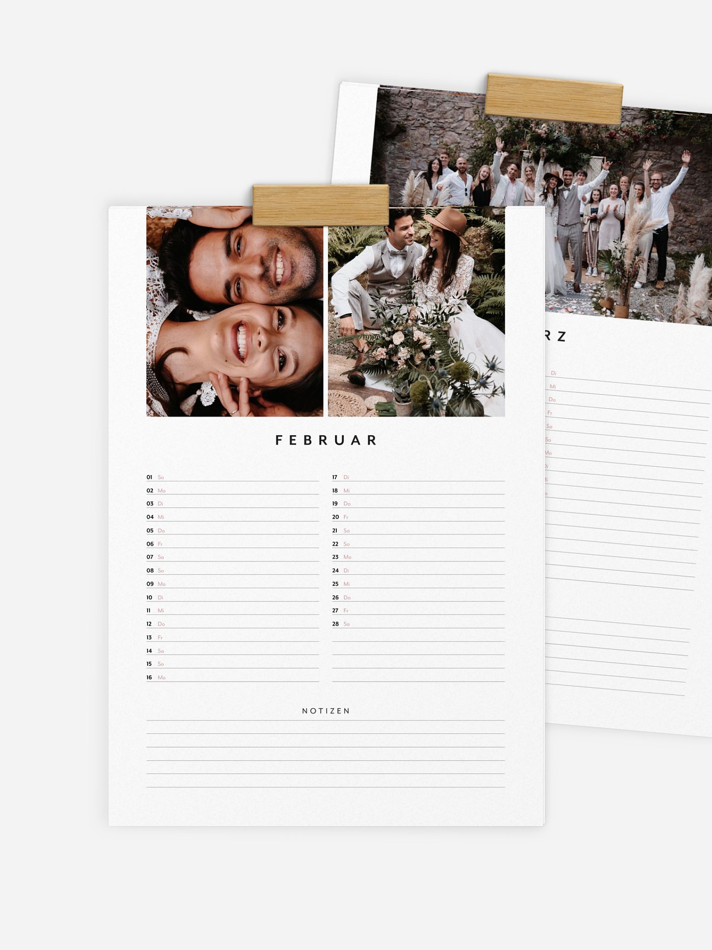 Wandkalender New Beginnings