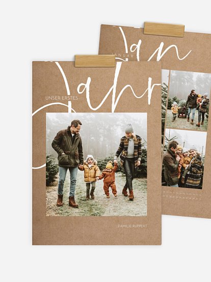 Wandkalender Big Letters