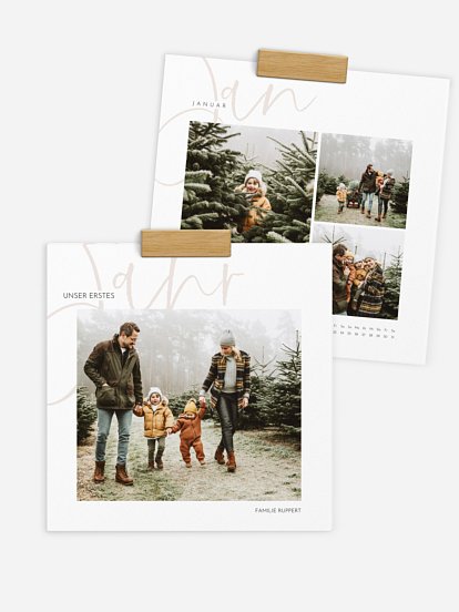 Wandkalender Big Letters