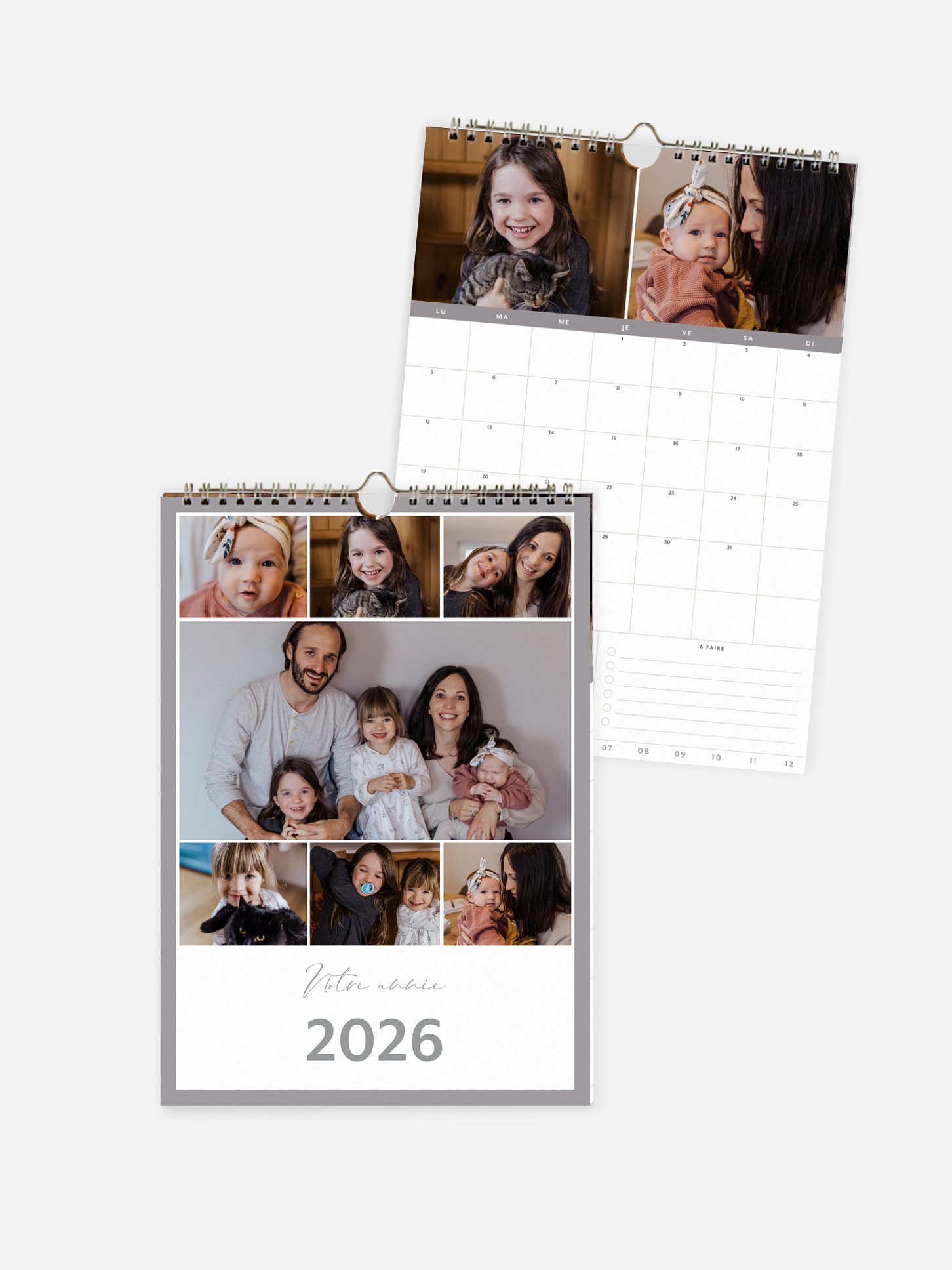 Calendrier mural Family Notes
