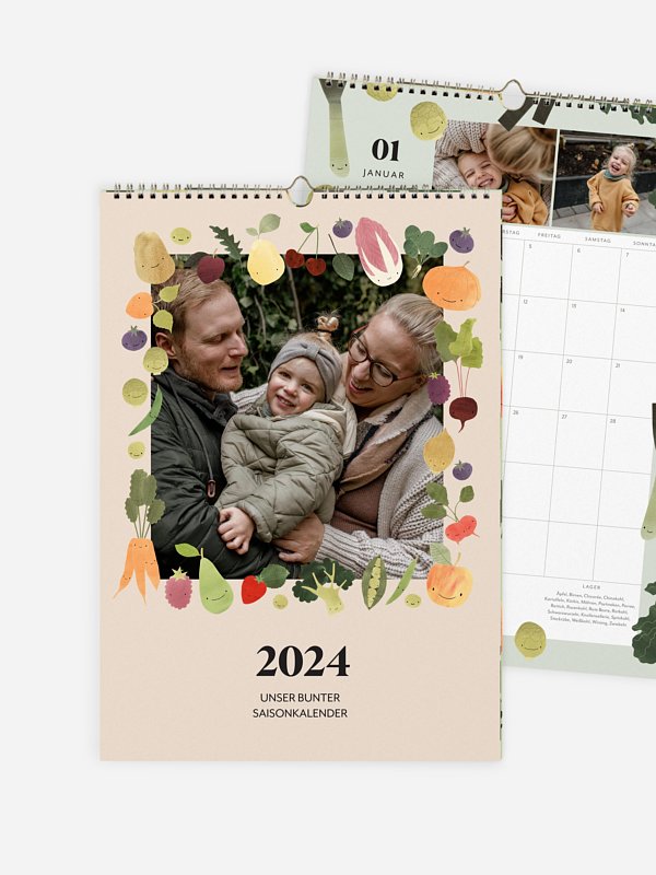Familienkalender Saisonkalender