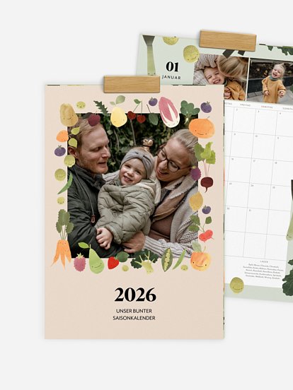 Familienkalender Saisonkalender