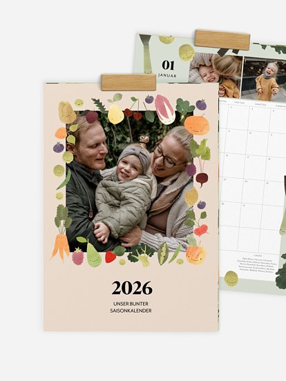 Familienkalender Saisonkalender