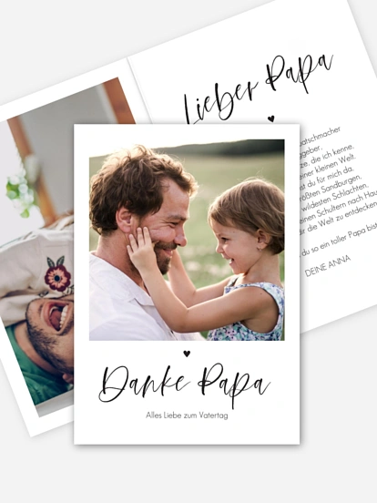 Karte zum Vatertag Year Of Heart