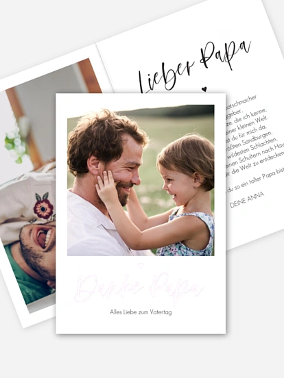 Karte zum Vatertag Year Of Heart