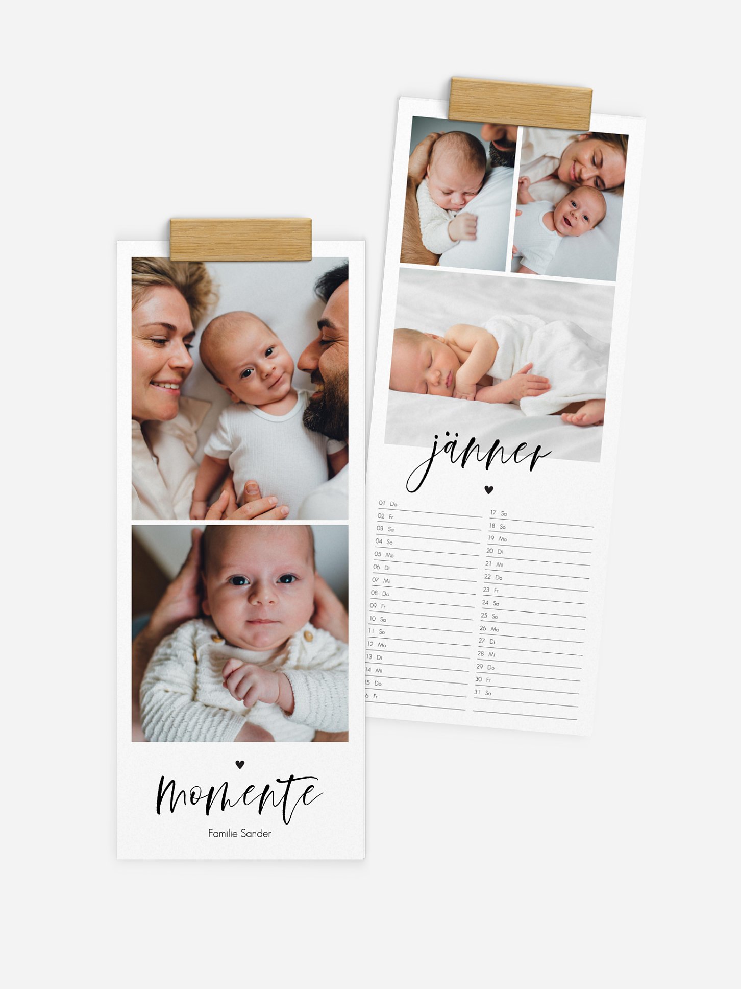 Wandkalender Year Of Heart