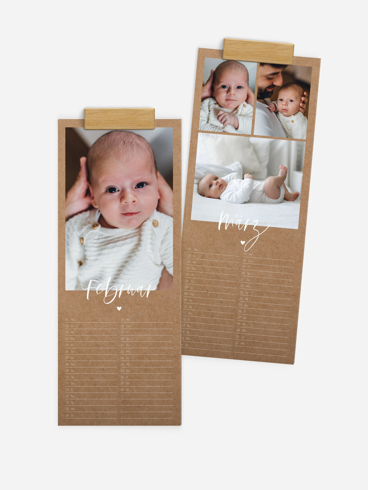 Wandkalender Year Of Heart