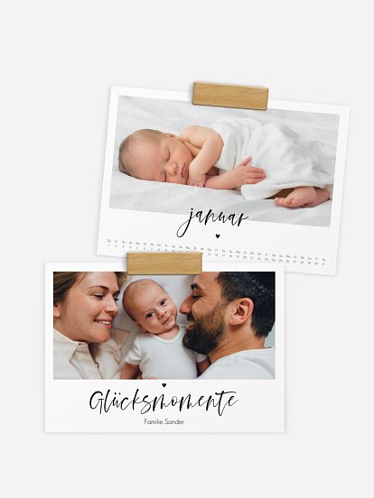 Wandkalender Year Of Heart