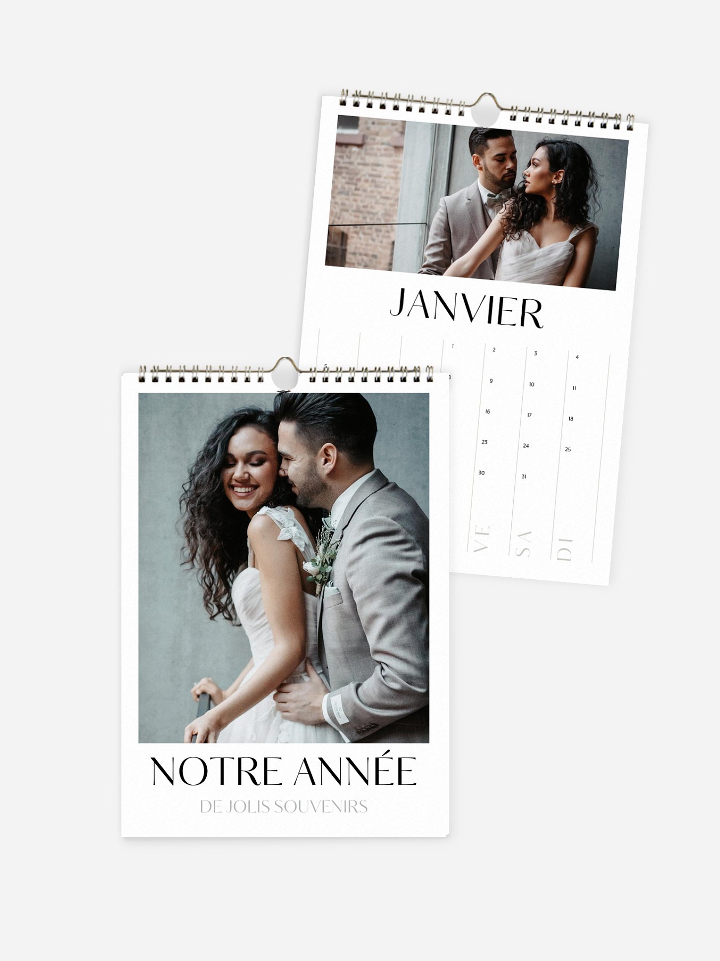 Calendrier mural Nouveaux projets