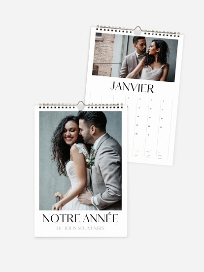 Calendrier mural Nouveaux projets