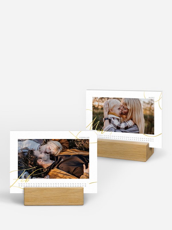 Tischkalender Letter Art