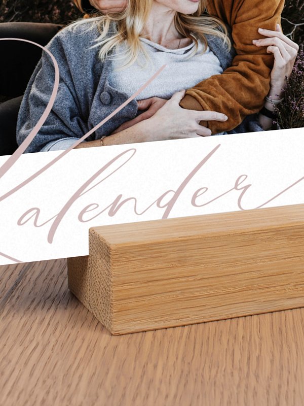 Tischkalender Letter Art