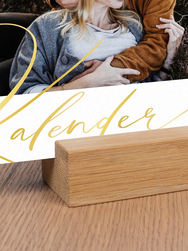 Tischkalender Letter Art